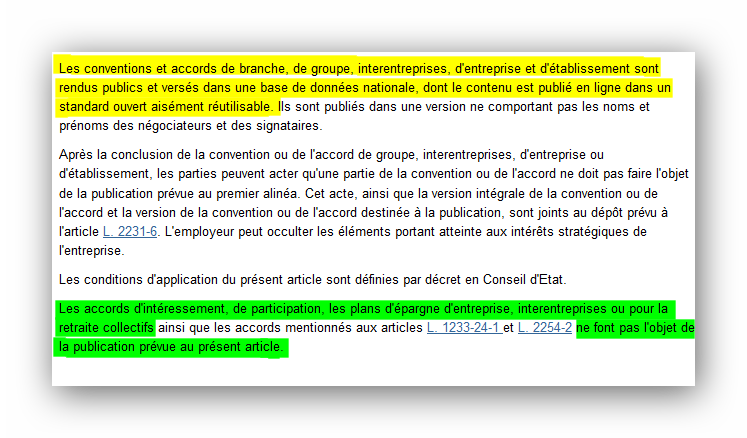 Code du travail art. 2231-5-1