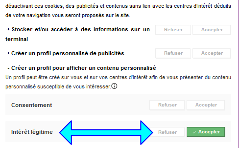 cookie intérêt légitime cookie intérêt légitime
