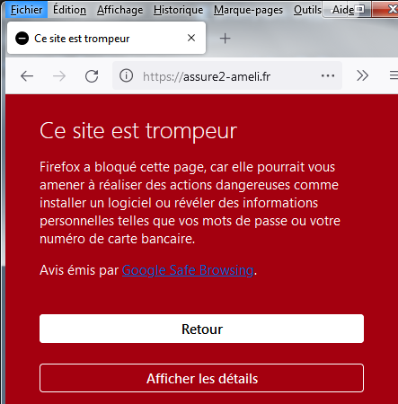 photo avis site trompeur