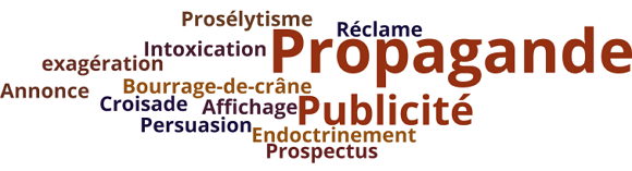 Propagande et synonymes